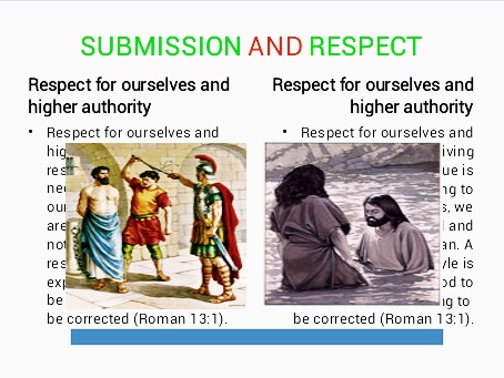 Respect and Submission